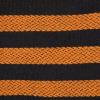 imageDII Halloween Party Tabletop Decor Reusable ampamp Machine Washable Cotton Fabric Napkin Set 20x20 Black Skull Damask 6 PieceWitchy Black  Orange Stripe