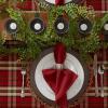 imageDII Holiday Collection Christmas Plaid Tabletop Napkin Set Campfire52 x 52 Square