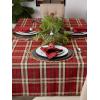 imageDII Holiday Collection Christmas Plaid Tabletop Napkin Set Campfire84 x 52 Set of 1