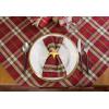 imageDII Holiday Collection Christmas Plaid Tabletop Napkin Set Campfire84 x 52 Set of 1
