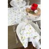 imageDII Holiday Kitchen and Table Dcor Christmas Cloth Square Napkin Set Dark Green Plaid 6 CountGreen Holiday Trees