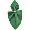 imageDII Holiday Kitchen and Table Dcor Christmas Cloth Square Napkin Set Dark Green Plaid 6 CountSolid Green Jacquard Holiday Trees