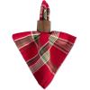 imageDII Holiday Kitchen and Table Dcor Christmas Cloth Square Napkin Set Dark Green Plaid 6 CountTango Red Plaid