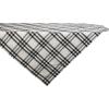 imageDII Home Sweet Farmhouse Plaid Tabletop Collection Placemat Set 13x19 French Stripe StoneBlack