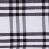 imageDII Home Sweet Farmhouse Plaid Tabletop Collection Placemat Set 13x19 French Stripe StoneBlack Plaid