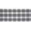 imageDII Home Sweet Farmhouse Plaid Tabletop Collection Placemat Set 13x19 French Stripe StoneBlack Plaid