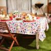 imageDII Outdoor Tabletop Collection Stain Resistant ampamp Waterproof Placemat Set Barbeque60 x 120