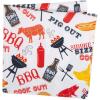 imageDII Outdoor Tabletop Collection Stain Resistant ampamp Waterproof Placemat Set BarbequeNapkin Set