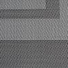 imageDII PVC Tabletop Collection Woven IndoorOutdoor Round Placemat Set 1375quot Nautical Blue 6 PieceGray