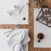 imageDII PVC Tabletop Collection Woven IndoorOutdoor Round Placemat Set 1375quot Nautical Blue 6 PieceWhite