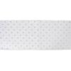 imageDII Polka Dot Kitchen Collection Placemats 13x19 Metallic WhiteSilver Reversible 4 PieceMetallic WhiteSilver Reversible