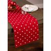 imageDII Polka Dot Kitchen Collection Placemats 13x19 Metallic WhiteSilver Reversible 4 PieceRed Base White Dots