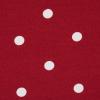 imageDII Polka Dot Kitchen Collection Placemats 13x19 Metallic WhiteSilver Reversible 4 PieceRed Base White Dots