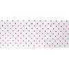 imageDII Polka Dot Kitchen Collection Placemats 13x19 Metallic WhiteSilver Reversible 4 PieceRed Base White Dots