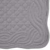 imageDII Quilted Farmhouse Collection Tabletop Placemat Set Gray 6 PieceGray