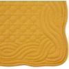 imageDII Quilted Farmhouse Collection Tabletop Placemat Set Gray 6 PieceHoney Gold
