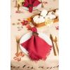 imageDII Rustic Autumn Leaves Kitchen Collection Thanksgiving ampamp Fall Table Dcor Napkin Set 20x20 6 PieceAutumn Leaves