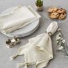 imageDII Seashore Collection Beach House Dcor Napkin Set 20x20 Natural Tassel 6 PieceNatural Tassel