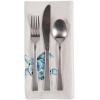 imageDII Seashore Collection Beach House Dcor Napkin Set 20x20 Natural Tassel 6 PieceTurquoise Turtle