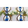 imageDII Solid Napkin Set Collection 20x20 Artichoke 6 PieceAnchor Blue