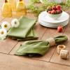 imageDII Solid Napkin Set Collection 20x20 Artichoke 6 PieceAntique Green