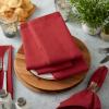 imageDII Solid Napkin Set Collection 20x20 Artichoke 6 PieceBarn Red
