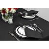 imageDII Solid Napkin Set Collection 20x20 Artichoke 6 PieceBlack
