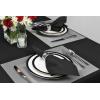 imageDII Solid Napkin Set Collection 20x20 Artichoke 6 PieceBlack