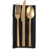 imageDII Solid Napkin Set Collection 20x20 Artichoke 6 PieceBlack