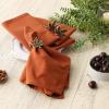 imageDII Solid Napkin Set Collection 20x20 Artichoke 6 PieceCinnamon