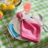 imageDII Solid Napkin Set Collection 20x20 Artichoke 6 PieceFlamingo