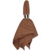 imageDII Solid Napkin Set Collection 20x20 Artichoke 6 PieceLeather Brown