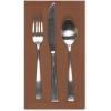 imageDII Solid Napkin Set Collection 20x20 Artichoke 6 PieceLeather Brown