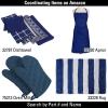 imageDII Solid Napkin Set Collection 20x20 Artichoke 6 PieceNautical Blue