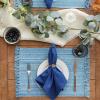 imageDII Solid Napkin Set Collection 20x20 Artichoke 6 PieceNavy