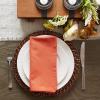 imageDII Solid Napkin Set Collection 20x20 Artichoke 6 PieceOrange