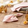 imageDII Solid Napkin Set Collection 20x20 Artichoke 6 PiecePale Mauve