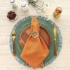 imageDII Solid Napkin Set Collection 20x20 Artichoke 6 PiecePumpkin Spice