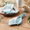 imageDII Solid Napkin Set Collection 20x20 Artichoke 6 PieceRobins Egg Blue