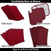 imageDII Solid Napkin Set Collection 20x20 Artichoke 6 PieceWine