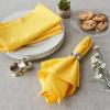 imageDII Solid Napkin Set Collection 20x20 Honey Gold 6 PieceMello Yellow