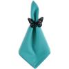 imageDII Solid Pastel Napkin Set Cotton Machine Washable 20x20 Inch Sky Blue 6 CountAqua Waters