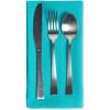 imageDII Solid Pastel Napkin Set Cotton Machine Washable 20x20 Inch Sky Blue 6 CountCozumel