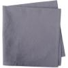 imageDII Solid Pastel Napkin Set Cotton Machine Washable 20x20 Inch Sky Blue 6 CountGray