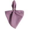 imageDII Solid Pastel Napkin Set Cotton Machine Washable 20x20 Inch Sky Blue 6 CountPlum Perfect Tonal