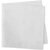 imageDII Solid Pastel Napkin Set Cotton Machine Washable 20x20 Inch Sky Blue 6 CountWhite