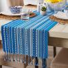 imageDII Southwest Collection Tabletop Table Runner 14x72 NaturalBlue