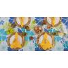 imageDII Spanish Tile Print Collection Vinyl MultiUse Flannel Backed Tablecloth Rectangle 60x84 Spanish TileTropical Bahama