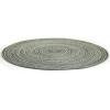 imageDII Tabletop Collection Variegated Round Placemat Round 15quot Diameter Blue 6 PieceBlack