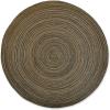 imageDII Tabletop Collection Variegated Round Placemat Round 15quot Diameter Blue 6 PieceBrown